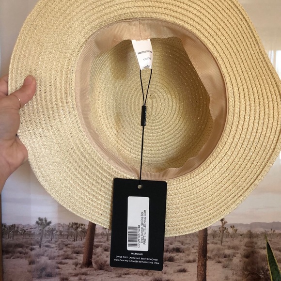 Pretty Little Thing Straw Summer Hat - Picture 4 of 8